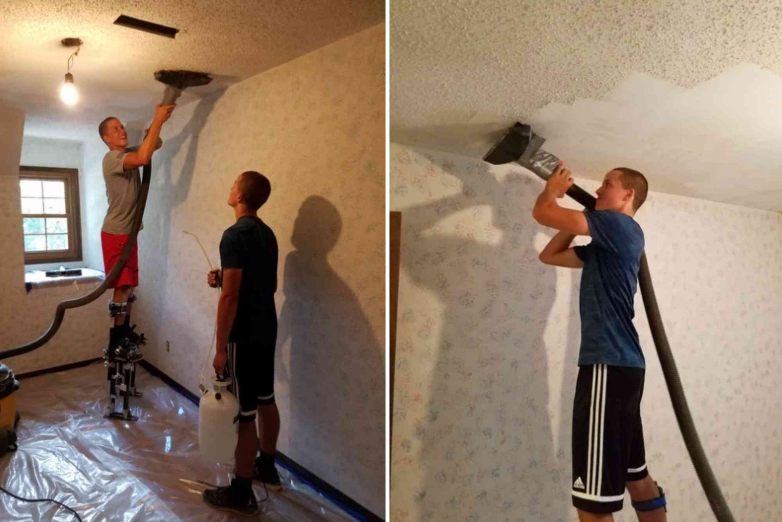 Popcorn Ceiling Removal in Baton Rouge LA 